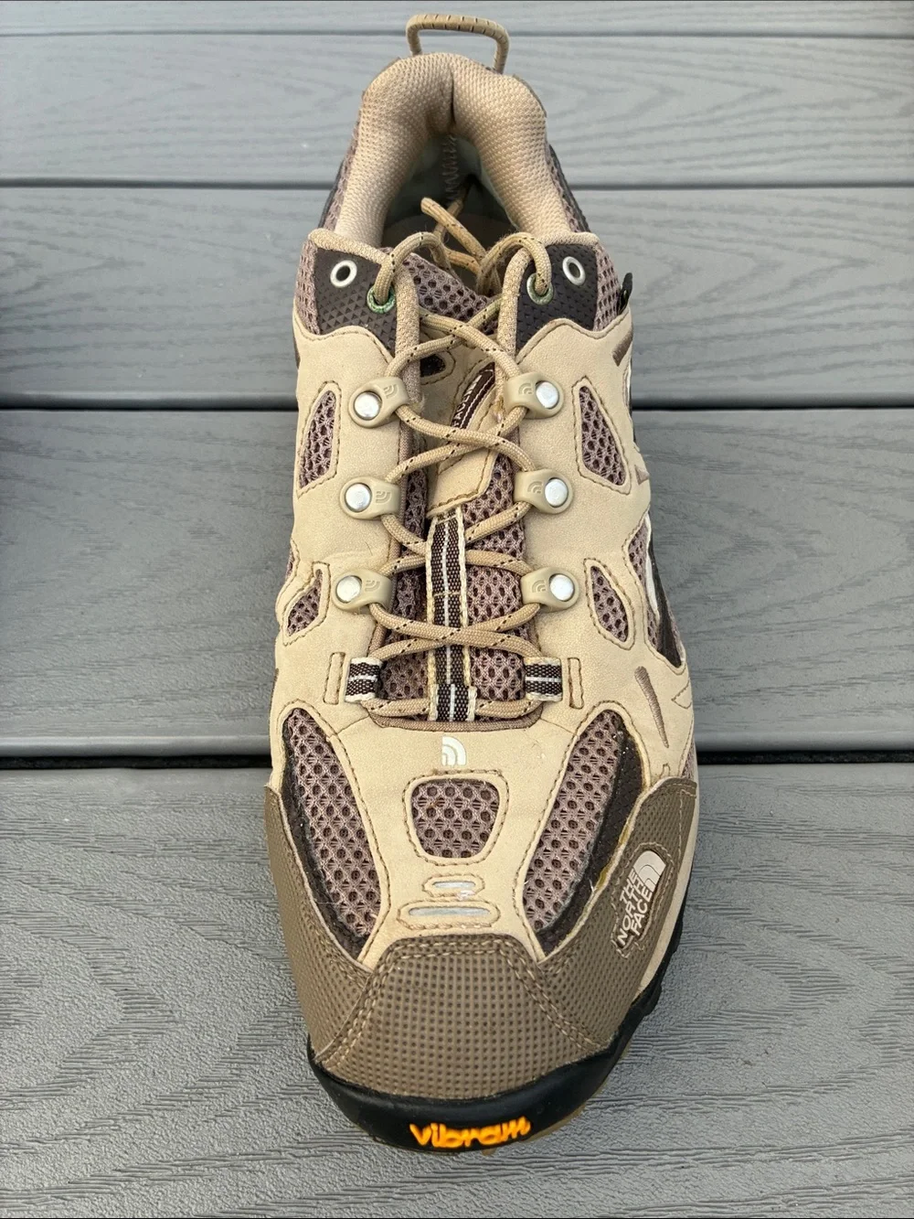 The North Face Women's Single Track II Hiking Shoes Beige/Tan Size 11